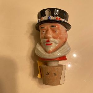Vintage Beefeater bottle stopper